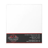 プロフェッショナル牽引会社、運搬サービス ノートパッド (正面)