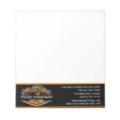 プロフェッショナル牽引会社、運搬サービス ノートパッド (正面)