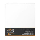 プロフェッショナル牽引会社、運搬サービス ノートパッド (正面)