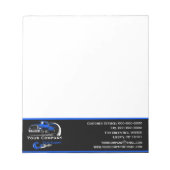 プロフェッショナル牽引会社、運搬サービス ノートパッド (正面)