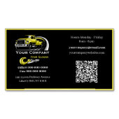 プロフェッショナル牽引会社、運搬サービス マグネット名刺 (正面)