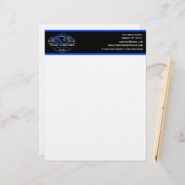 プロフェッショナル牽引会社、運搬サービス レターヘッド