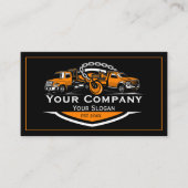 プロフェッショナル牽引会社、運搬サービス 名刺 (正面)