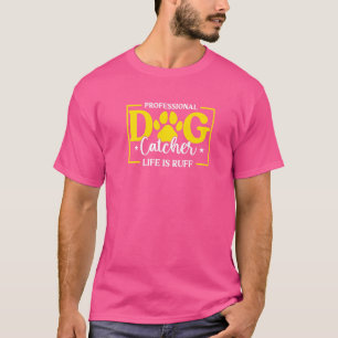 プロフェッショナル犬捕手Aco動物管理事務所 Tシャツ