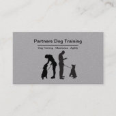 プロフェッショナル犬訓練サービス 名刺 (正面)