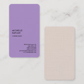 プロフェッショナル独占的特ユニーク別 名刺 (正面/裏面)