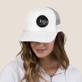 プロフェッショナル独自のロゴを追加WHITE BUSINESS UNIFORM キャップ (インサイチュ)