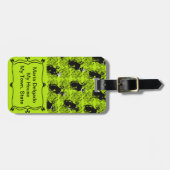 プロフェッショナル猫スタンドアウトラゲッジタグ ラゲッジタグ (正面横)