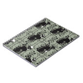 プロフェッショナル猫，マッチング， 80ページのノートブック ノートブック (左側)