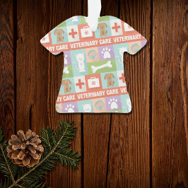 プロフェッショナル獣医アイコニック設計 オーナメント
