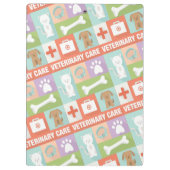 プロフェッショナル獣医アイコニック設計 クリップボード (裏面)