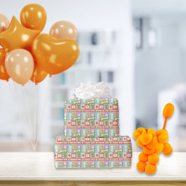 プロフェッショナル獣医アイコニック設計 ラッピングペーパー