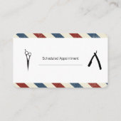 プロフェッショナル理容師アポイントメント 予約カード (裏面)