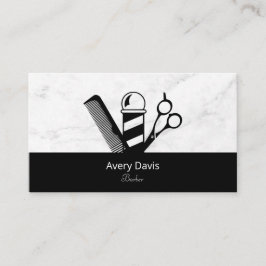 プロフェッショナル理容師ショップシザー理容師ポールコーム 名刺