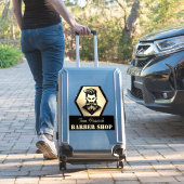 プロフェッショナル理容師ショップブラック&金ゴールド シール (スーツケースインサイチュ)