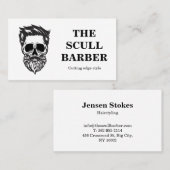 プロフェッショナル理容師ショップ名刺 名刺 (正面/裏面)