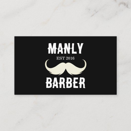 プロフェッショナル理容師ショップ名刺 名刺 (正面)