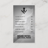 プロフェッショナル理容師スタイルロゴ 名刺 (裏面)