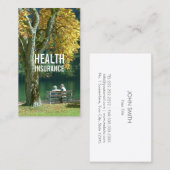 プロフェッショナル生命保険代理店 名刺 (正面/裏面)