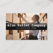 プロフェッショナル用のパレットとオンラインの名刺 名刺 (正面)