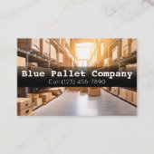 プロフェッショナル用のパレットとオンラインの名刺 名刺 (正面)