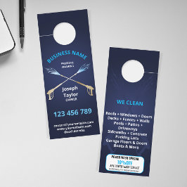 プロフェッショナル男らし式洗圧式パワー洗浄 ドアノブサイン