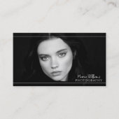 プロフェッショナル画像およびQRコード名刺 名刺 (正面)