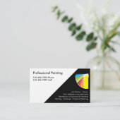 プロフェッショナル画家の名刺 名刺 (スタンド正面)