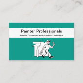 プロフェッショナル画家及びサンドブラスト 名刺 (正面)