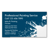 プロフェッショナル画家名刺マグネット マグネット名刺 (正面)