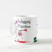 プロフェッショナル画家 コーヒーマグカップ (正面左)