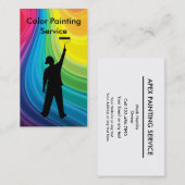 プロフェッショナル画家 名刺 (正面/裏面)