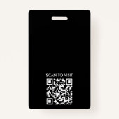 プロフェッショナル白黒グラデーション写真公証人 バッジ (裏面)