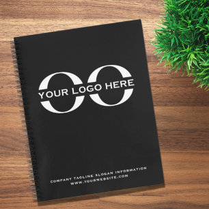 プロフェッショナル白黒会社ブランド ノートブック