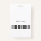 プロフェッショナル白黒公証署名代理人 バッジ (裏面)