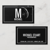 プロフェッショナル白黒写真 名刺 (正面/裏面)