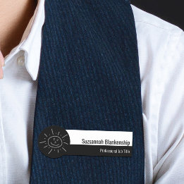 プロフェッショナル白黒Helloスクリプト 名札