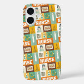 プロフェッショナル看護師のアイコニックなデザイン Case-Mate iPhoneケース (裏面)