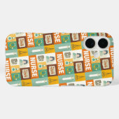 プロフェッショナル看護師のアイコニックなデザイン Case-Mate iPhoneケース (裏面 (横))