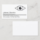 プロフェッショナル眼科医気に 名刺 (正面/裏面)