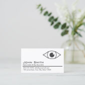 プロフェッショナル眼科医気に 名刺 (スタンド正面)