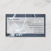 プロフェッショナル睡眠時無呼吸cpap名刺 名刺 (裏面)