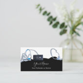 プロフェッショナル睡眠時無呼吸cpap名刺 名刺 (スタンド正面)