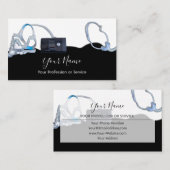 プロフェッショナル睡眠時無呼吸cpap名刺 名刺 (正面/裏面)