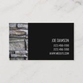 プロフェッショナル石積造名刺デザイン 名刺 (裏面)