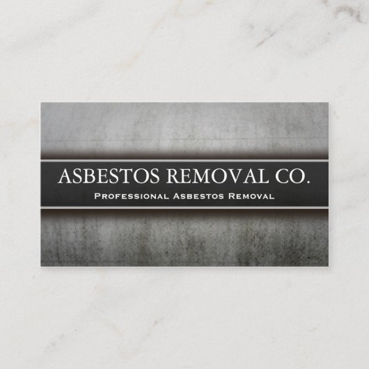 プロフェッショナル石綿除去名刺 名刺 (正面)