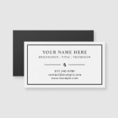 プロフェッショナル磁気カードデザイン (正面/裏面)