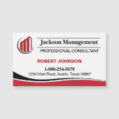 プロフェッショナル磁気名刺ロゴ (正面)