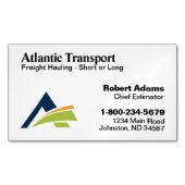 プロフェッショナル磁気名刺ロゴ マグネット名刺 (正面)