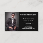 プロフェッショナル社員の写真 名刺 (正面)